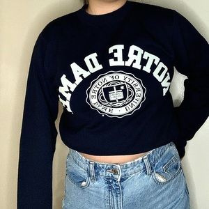 University of Notre Dame Crewneck Sweatshirt